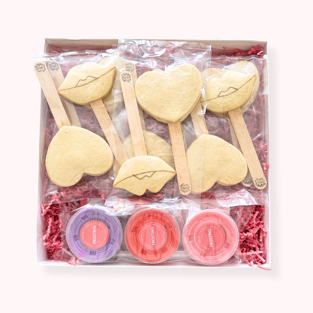 6 & 12 Count Hearts and Lips Kit